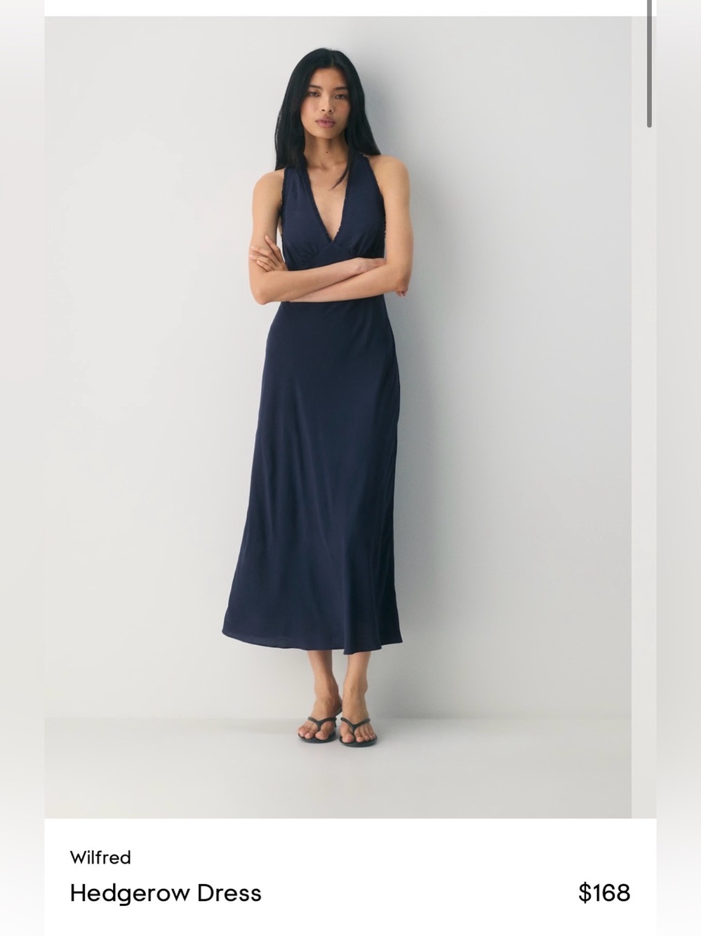 Wilfred Hedgerow Dress Navy